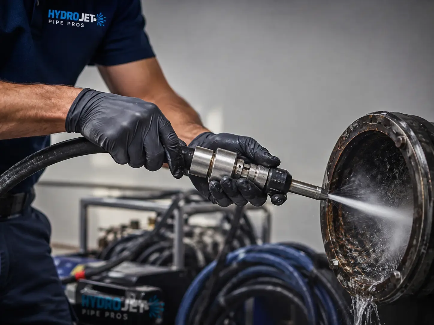 Hydro Jet Pipe Descaling in Norman, AR